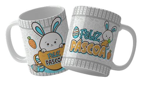 Taza de Pascua con o sin foto