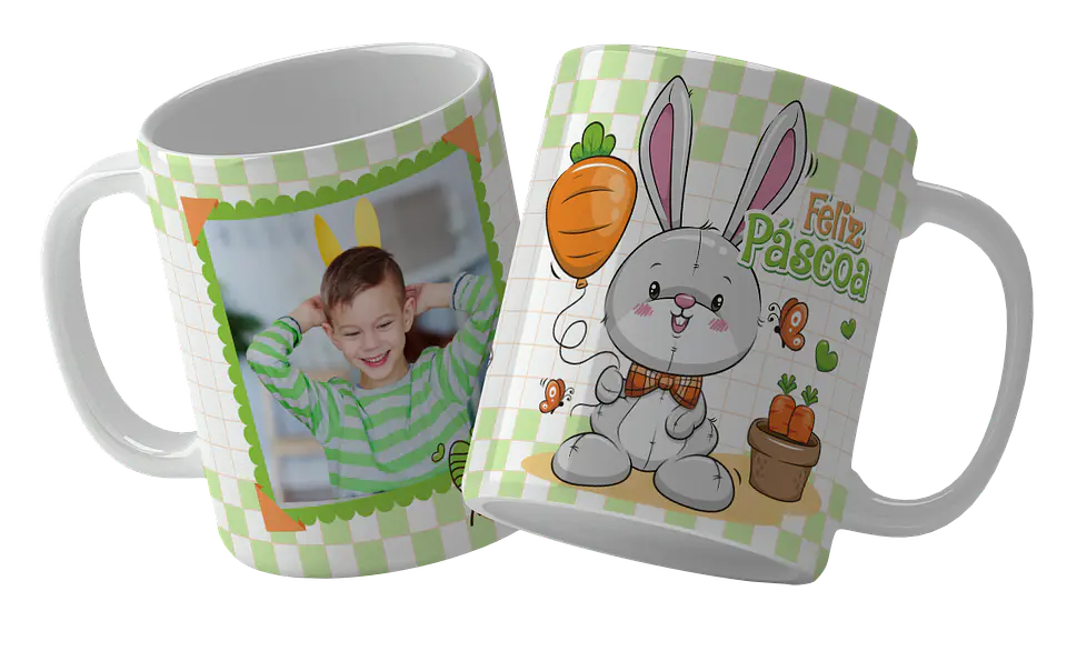 Caneca Páscoa com ou sem Foto 5