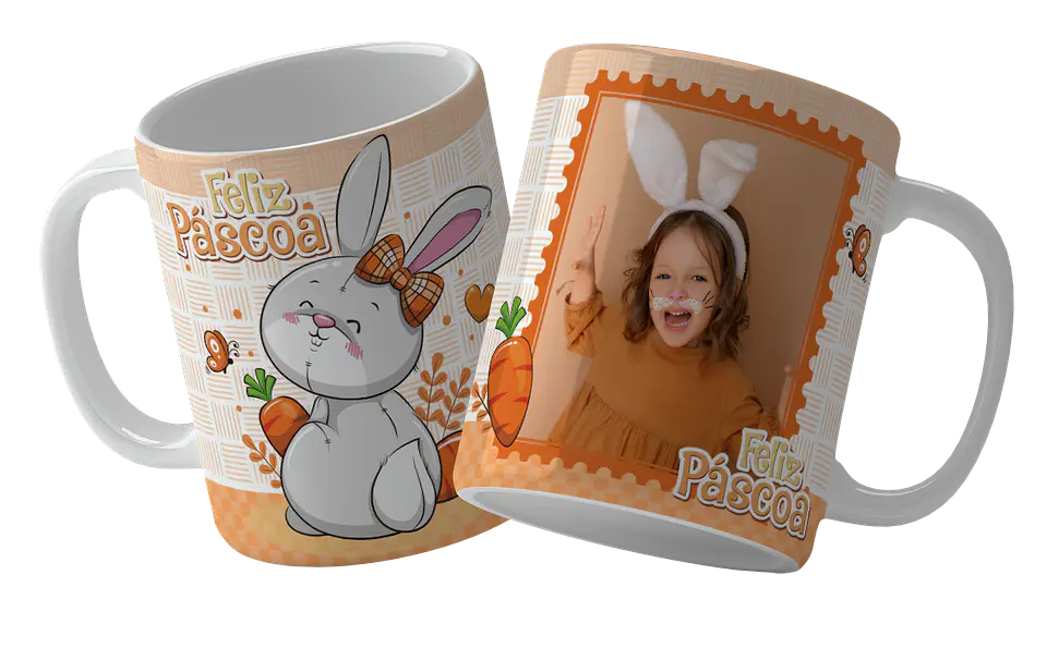 Caneca Páscoa com ou sem Foto 6