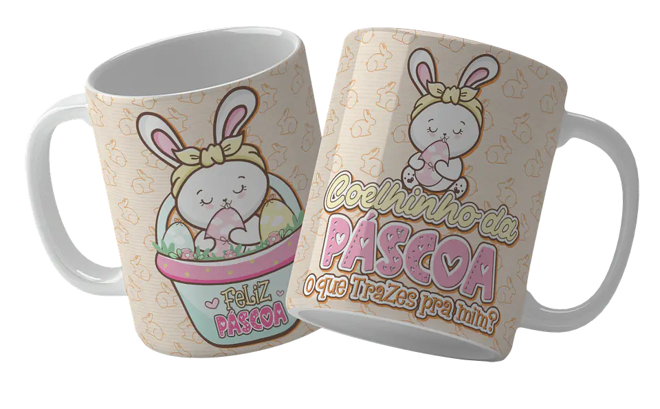 Caneca Páscoa com ou sem Foto 8