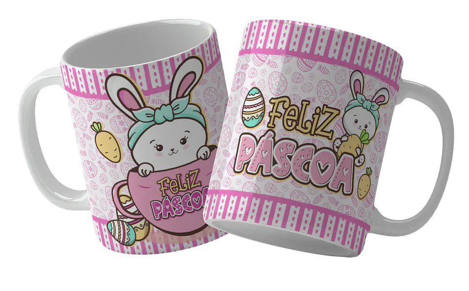 Caneca Páscoa com ou sem Foto 16