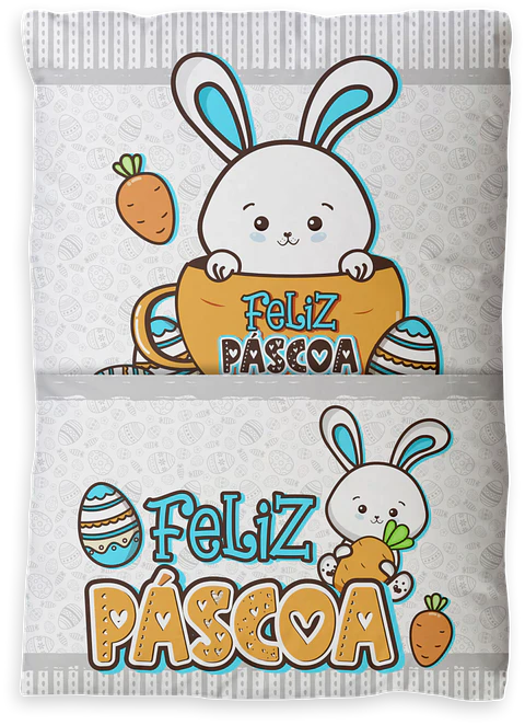 Almohada de Pascua con bolsillo