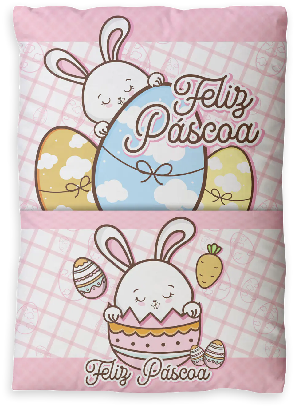 Almofadinha com Bolso para páscoa 7
