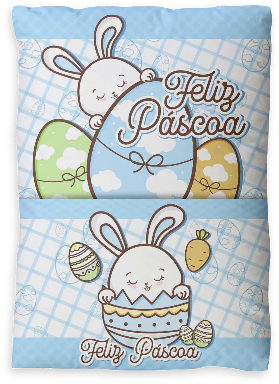 Almofadinha com Bolso para páscoa 9