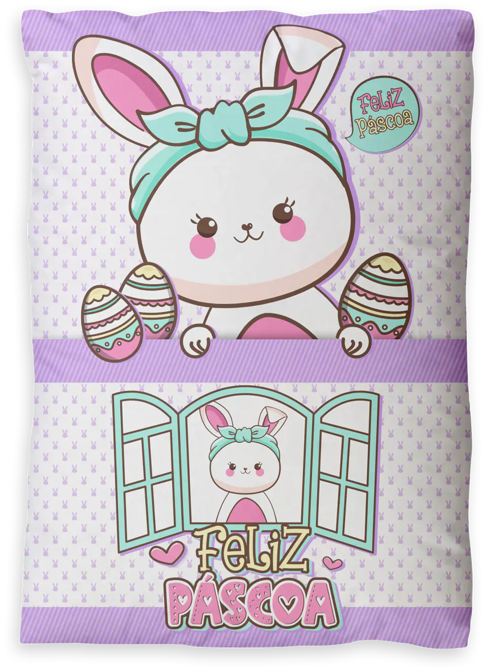 Almofadinha com Bolso para páscoa 11