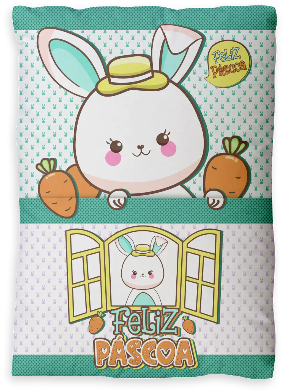 Almofadinha com Bolso para páscoa 13