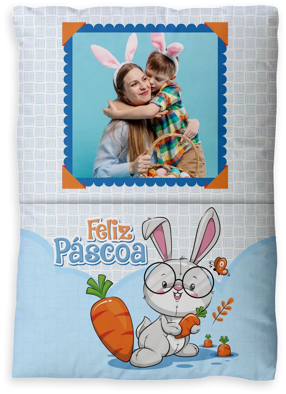 Almofadinha com Bolso para páscoa 17