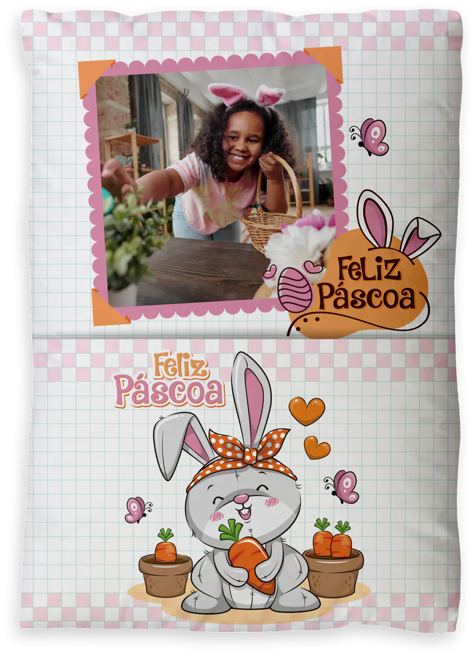 Almofadinha com Bolso para páscoa 19
