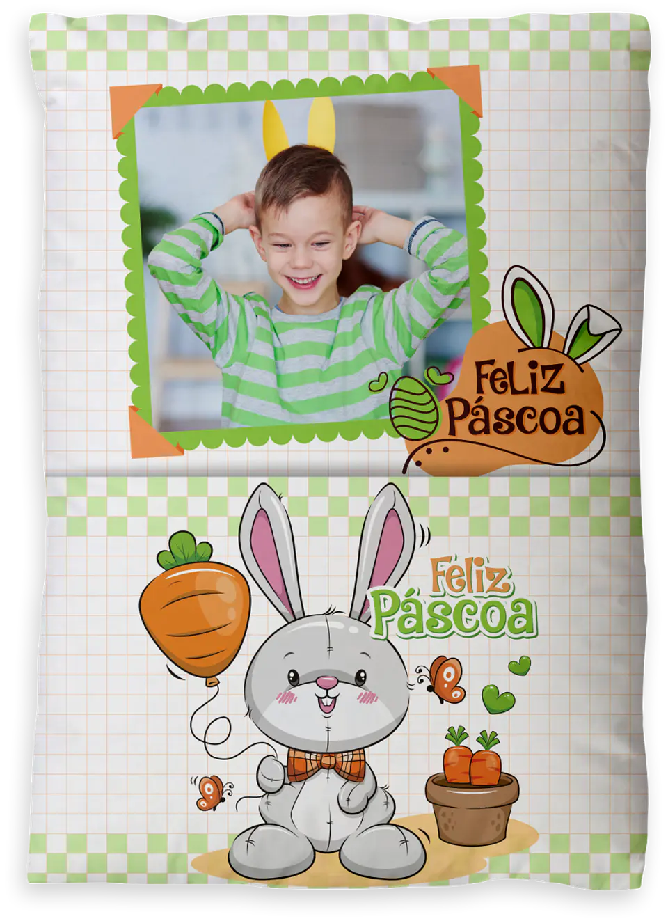 Almofadinha com Bolso para páscoa 21