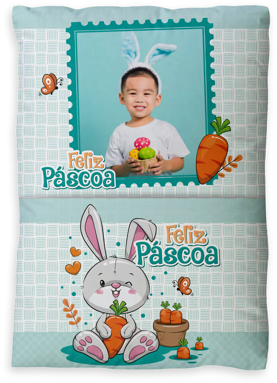 Almofadinha com Bolso para páscoa 25
