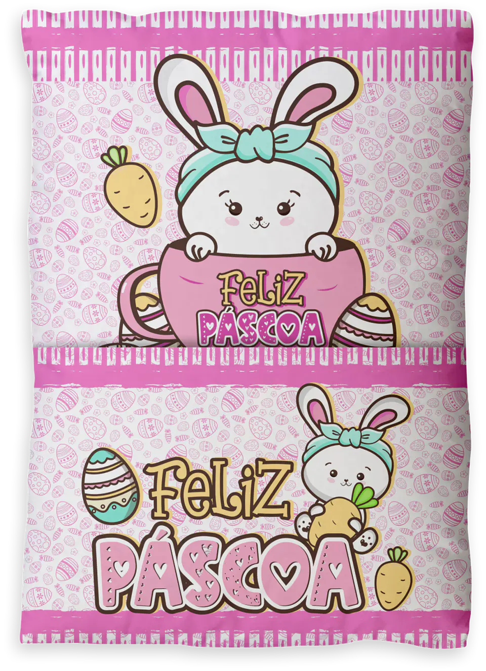 Almofadinha com Bolso para páscoa 31