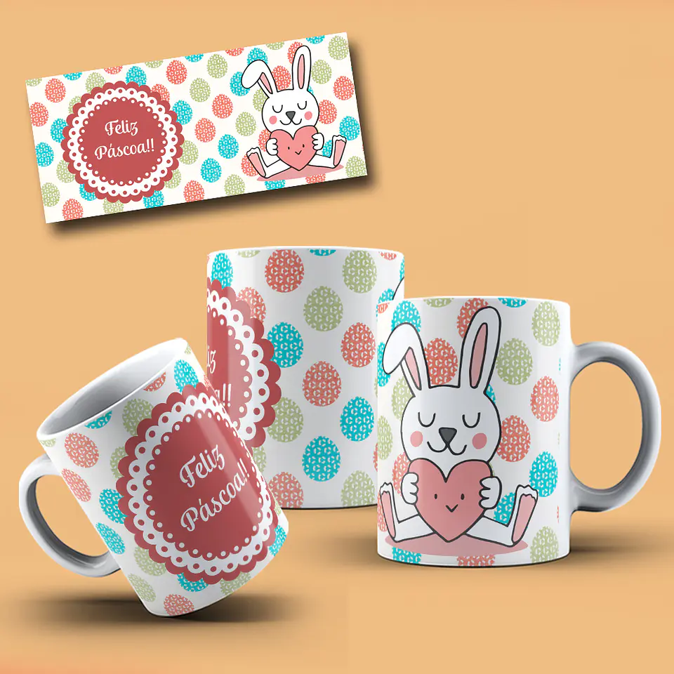 Coleção Caneca Páscoa Ana 10