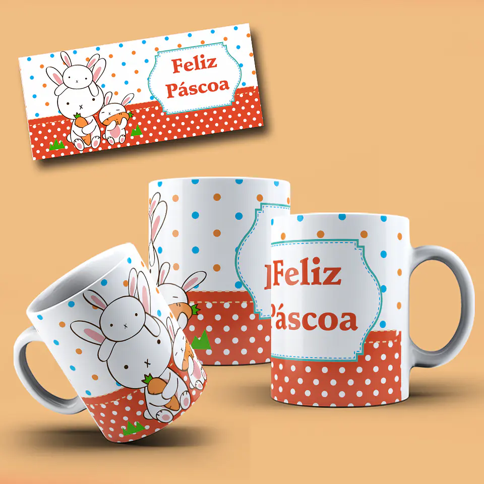 Coleção Caneca Páscoa Ana 18