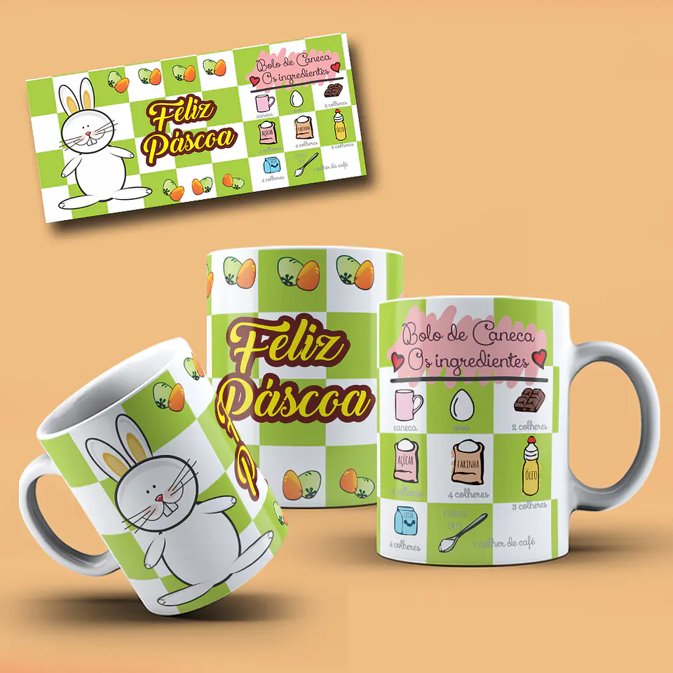 Coleção Caneca Páscoa Ana 30