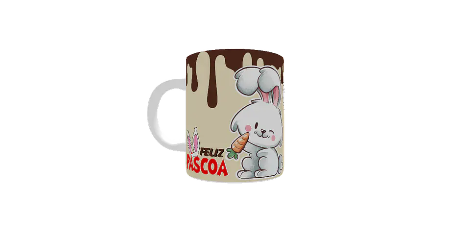 Caneca Páscoa Ligue os pontos 1