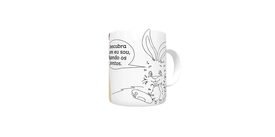 Caneca Páscoa Ligue os pontos 2