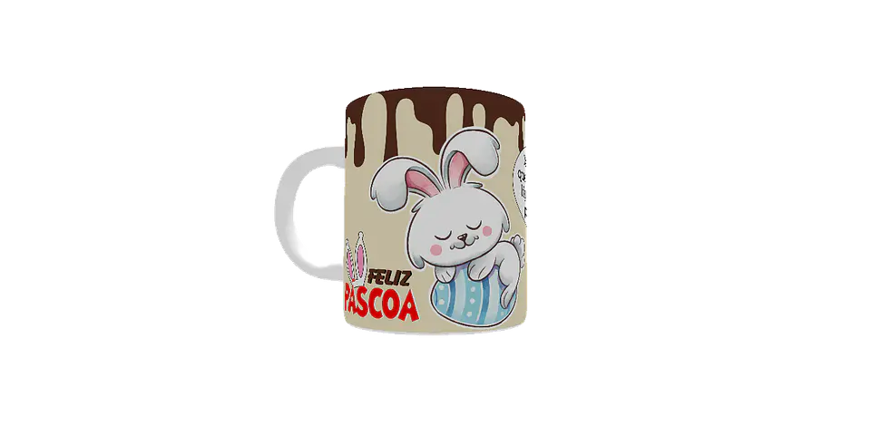 Caneca Páscoa Ligue os pontos 8
