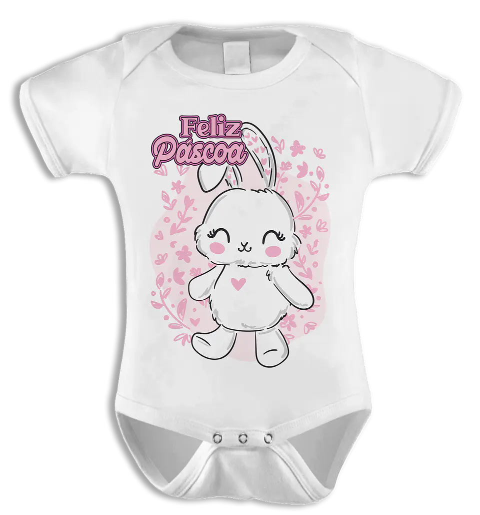Body Bebé Páscoa com nome  4