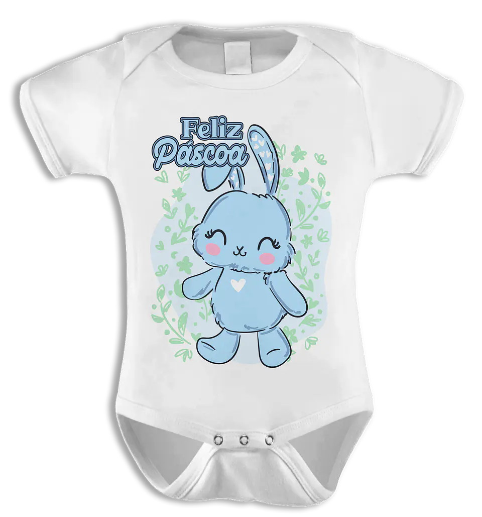Body Bebé Páscoa com nome  5