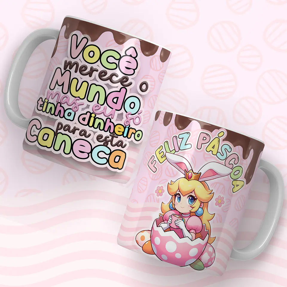 Colección de tazas de Pascua de Mario 19
