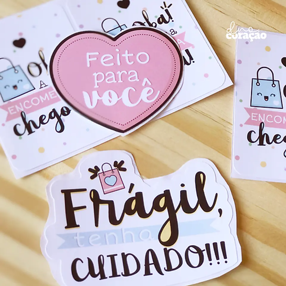 Paquete de etiquetas con amor 9