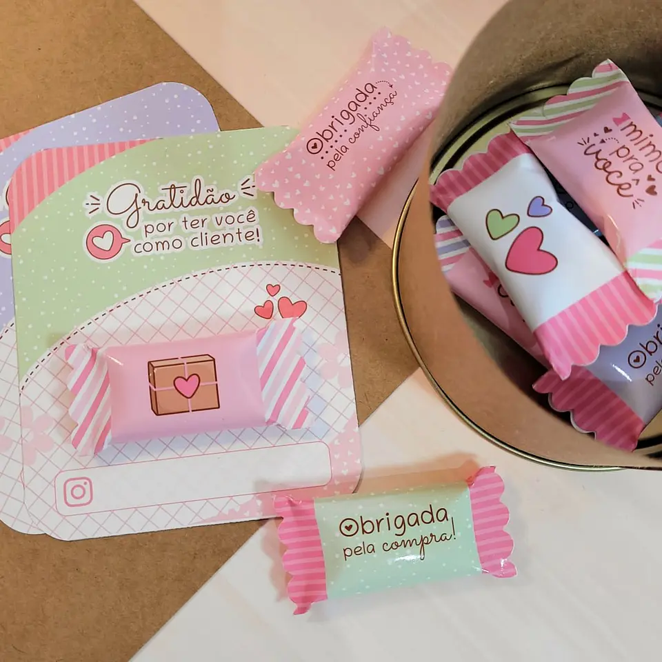 Coleção Mimos para Clientes Seu pedido Chegou 6