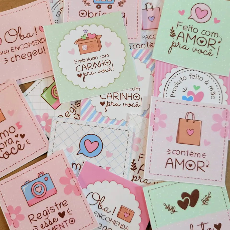 Coleção Mimos para Clientes Seu pedido Chegou 8
