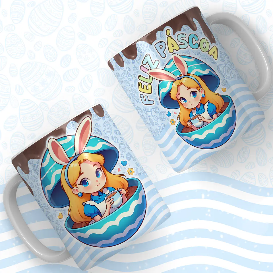 Famous Characters Easter Mug 4