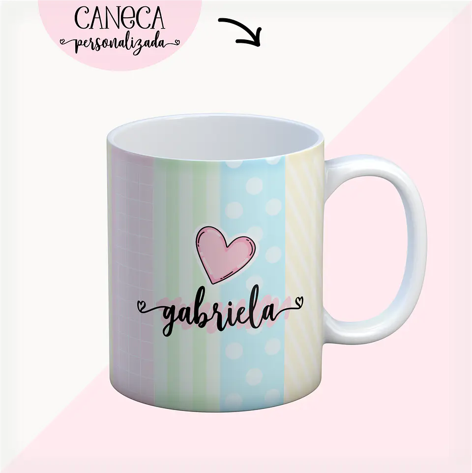 Caneca Fundo delicado 2