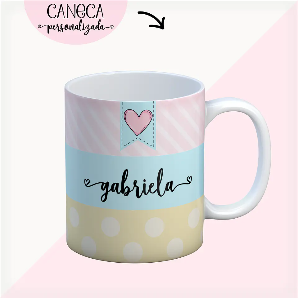 Caneca Fundo delicado 3