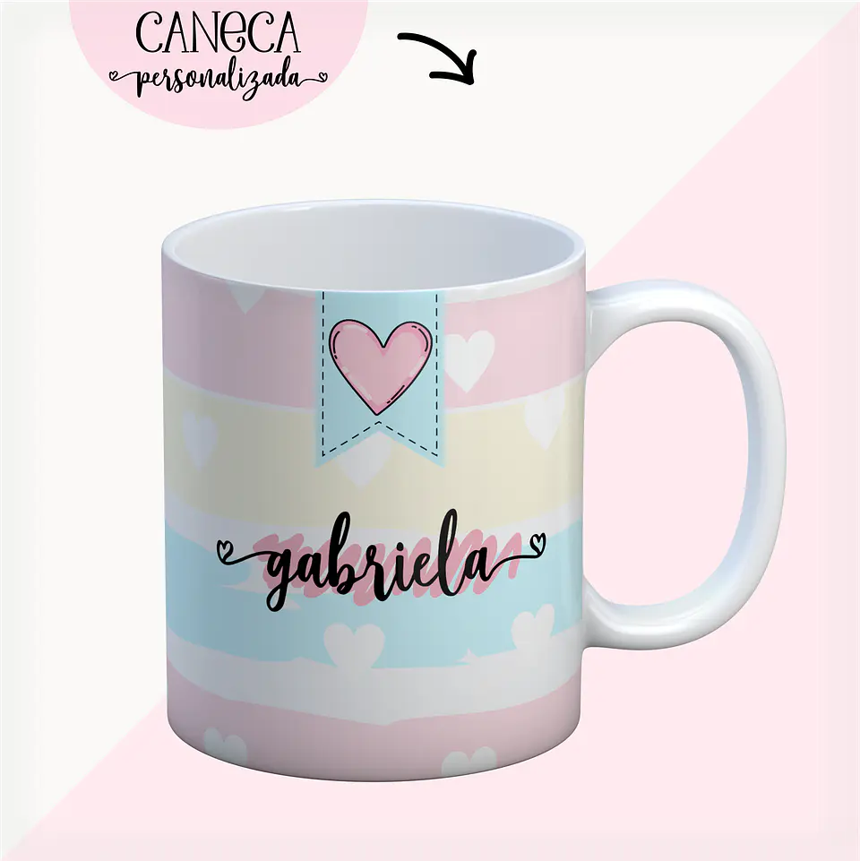 Caneca Fundo delicado 4
