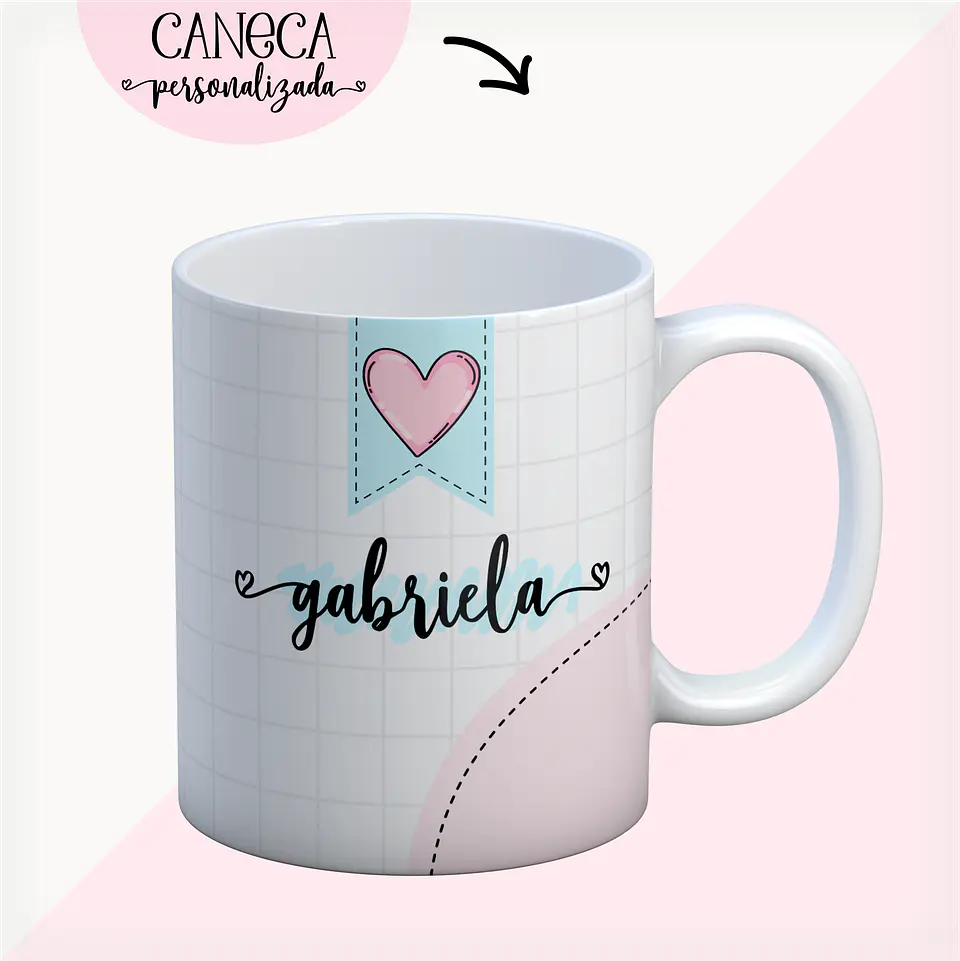 Caneca Fundo delicado 5