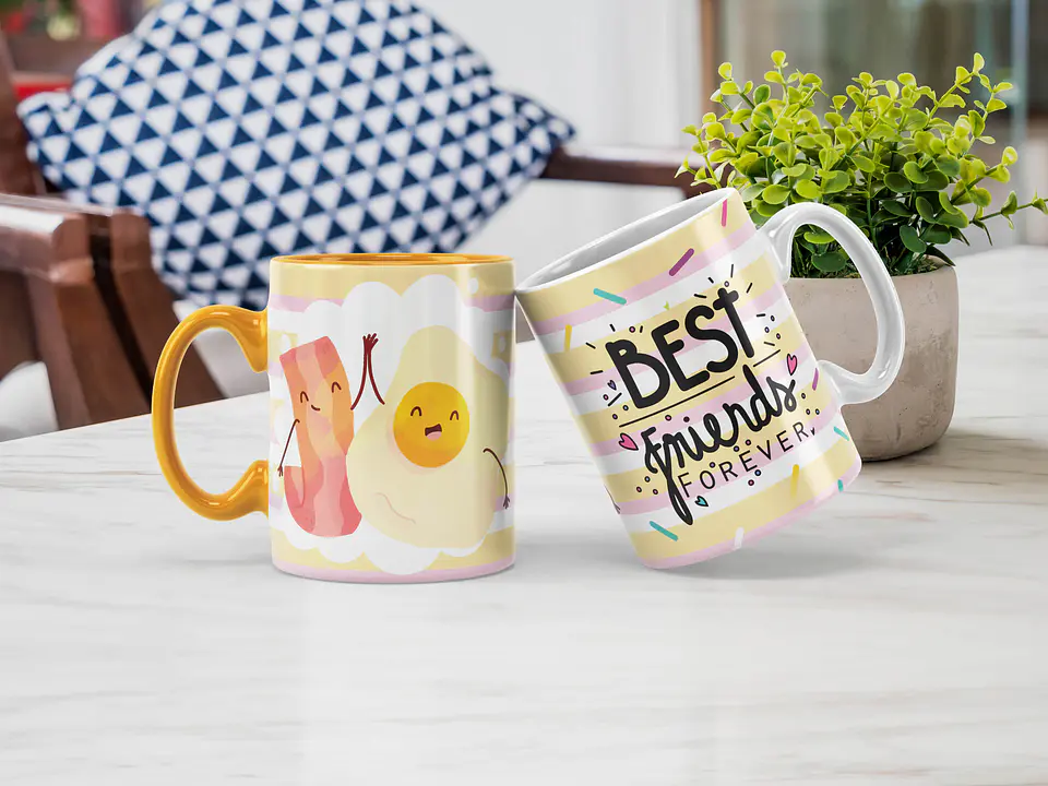 Coleção Caneca Amizade Fofo 12