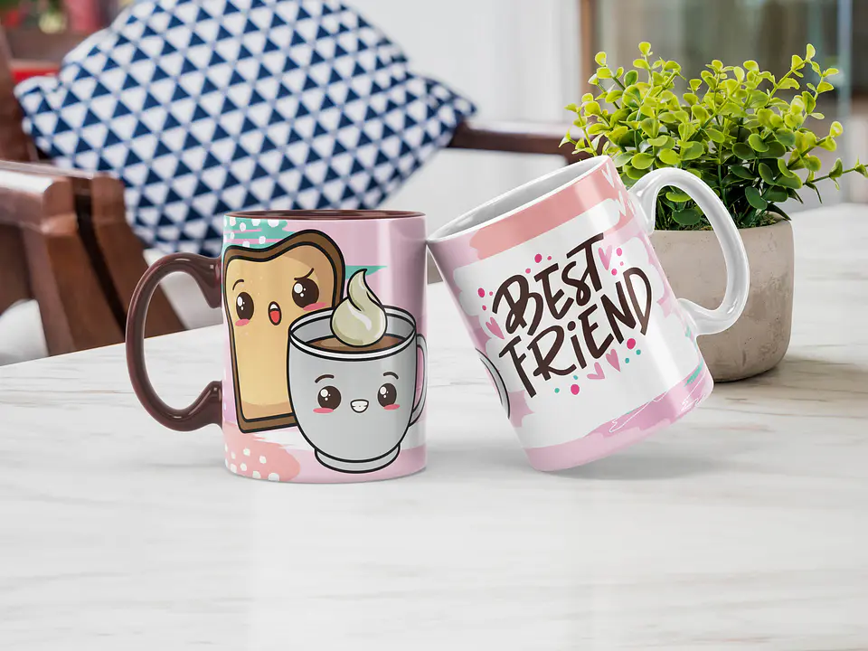 Coleção Caneca Amizade Fofo 14