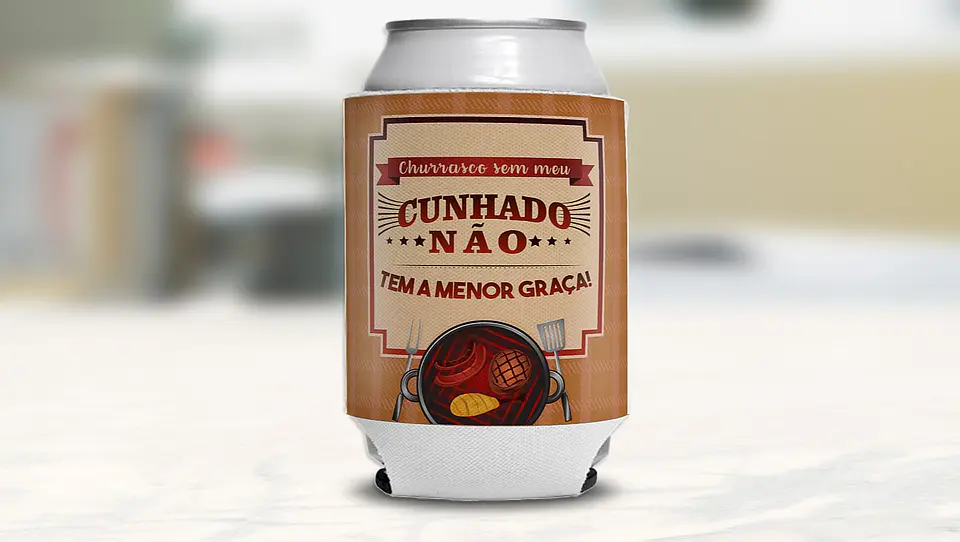 Porta Latas Família 16