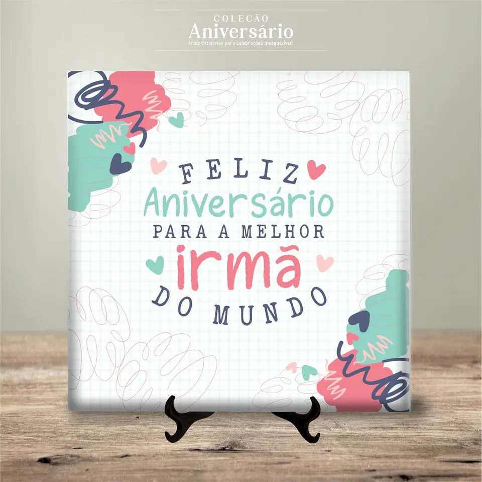Azulejo Feliz Aniversário 2