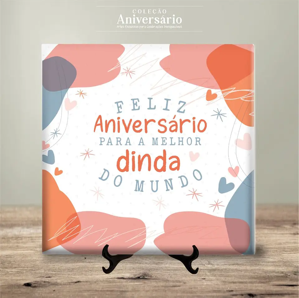 Azulejo Feliz Aniversário 4