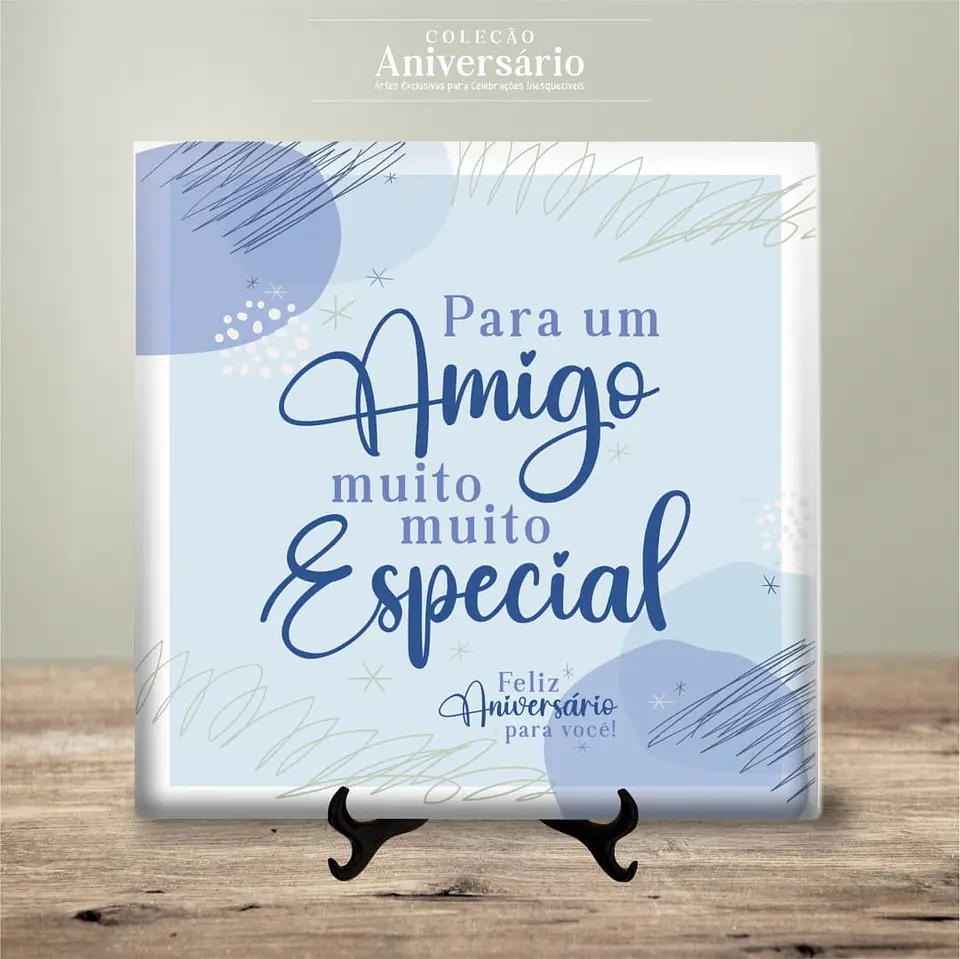 Azulejo Feliz Aniversário 7