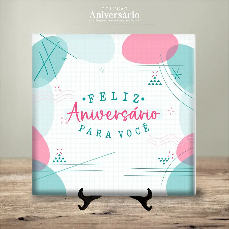 Azulejo Feliz Aniversário 9