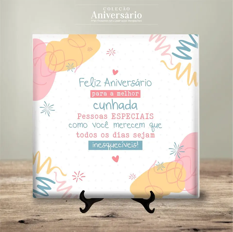 Azulejo Feliz Aniversário 11