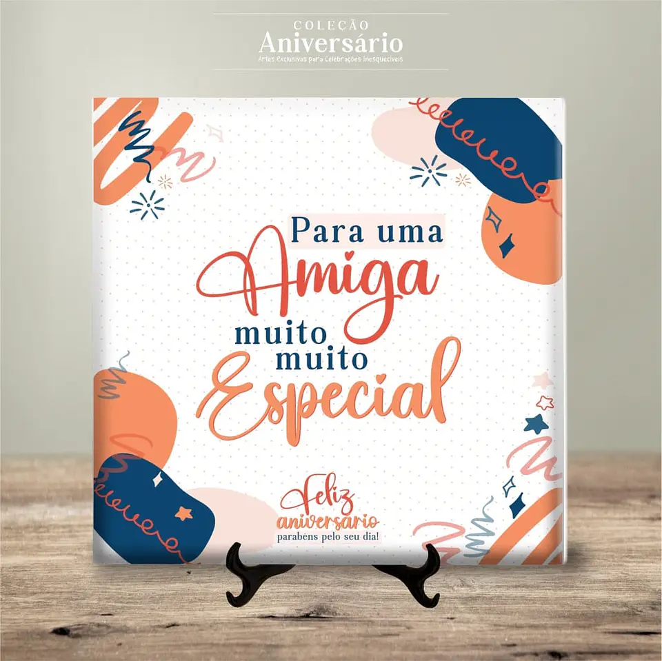 Azulejo Feliz Aniversário 14