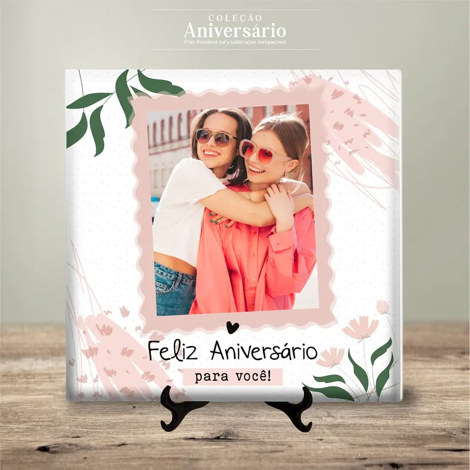 Azulejo Feliz Aniversário 18