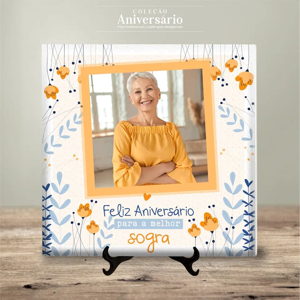 Azulejo Feliz Aniversário 19