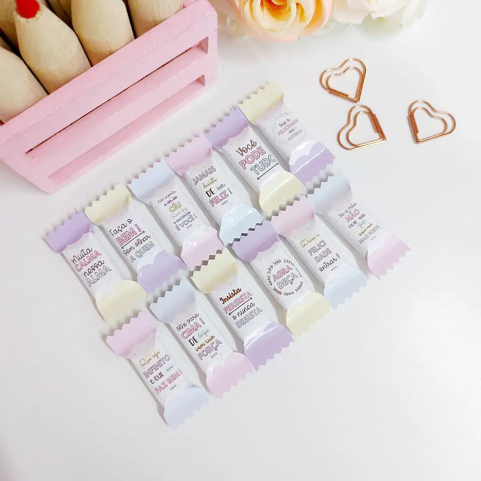 kit motivacional candy colors 15