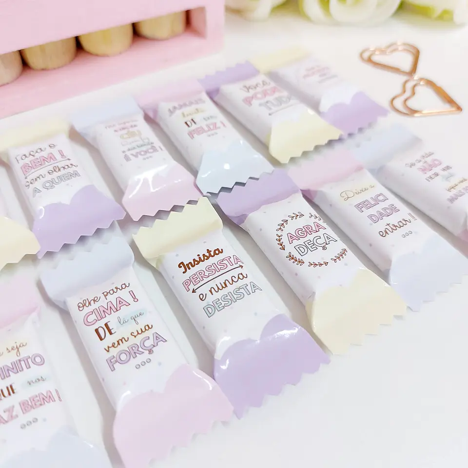 kit motivacional candy colors 24