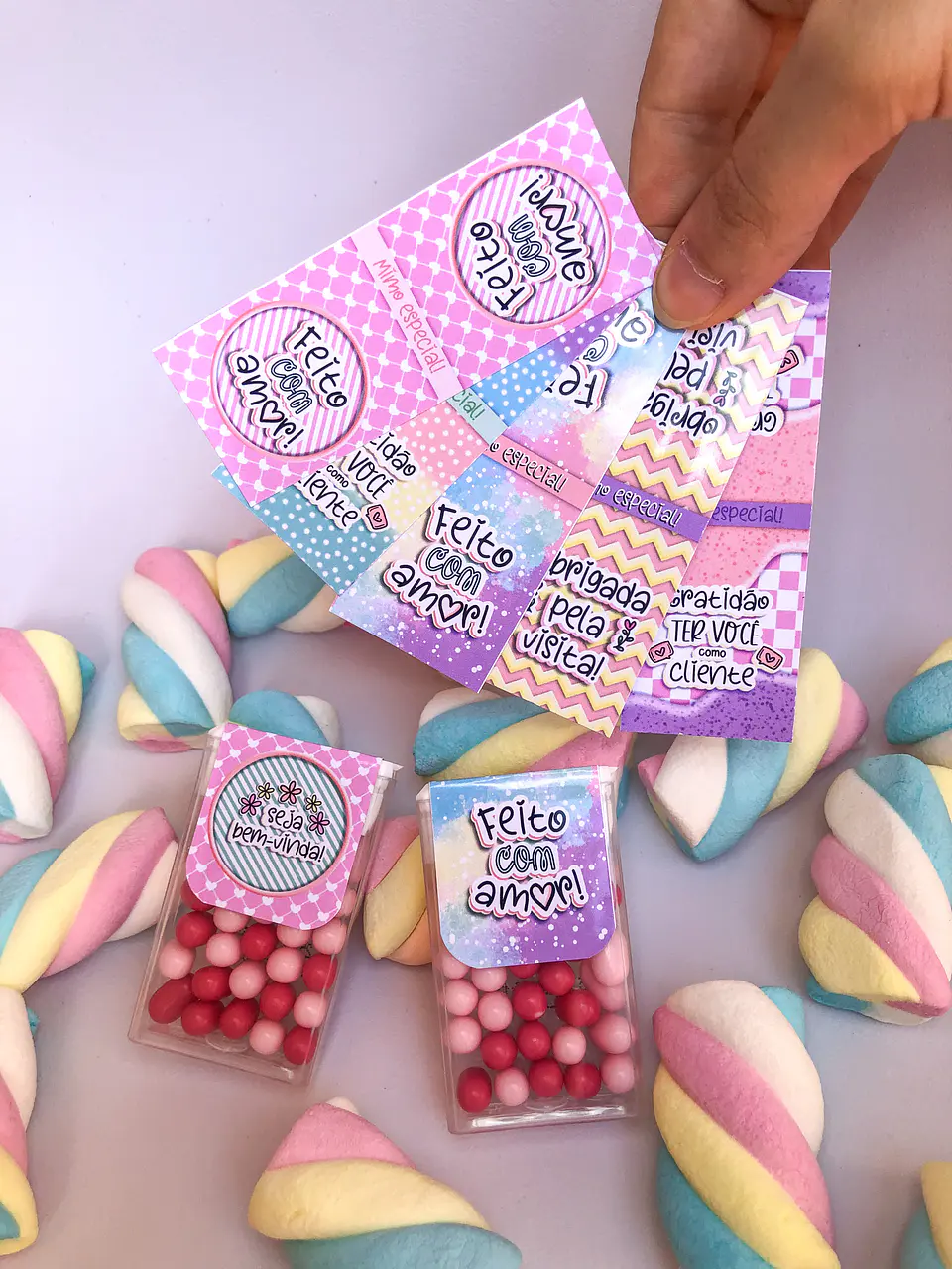 Mimos para clientes Candy Colors Fofos 2