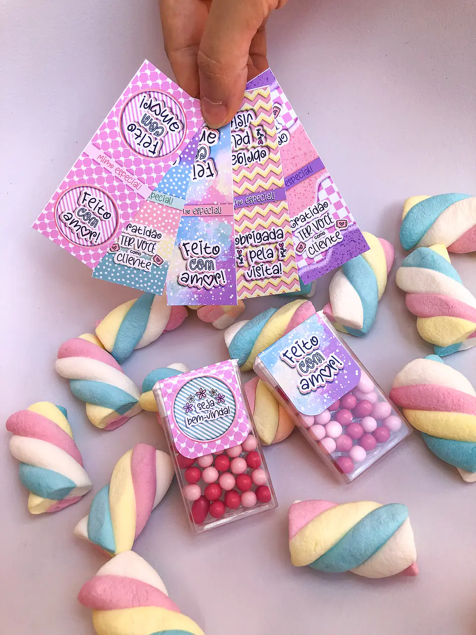 Mimos para clientes Candy Colors Fofos 3