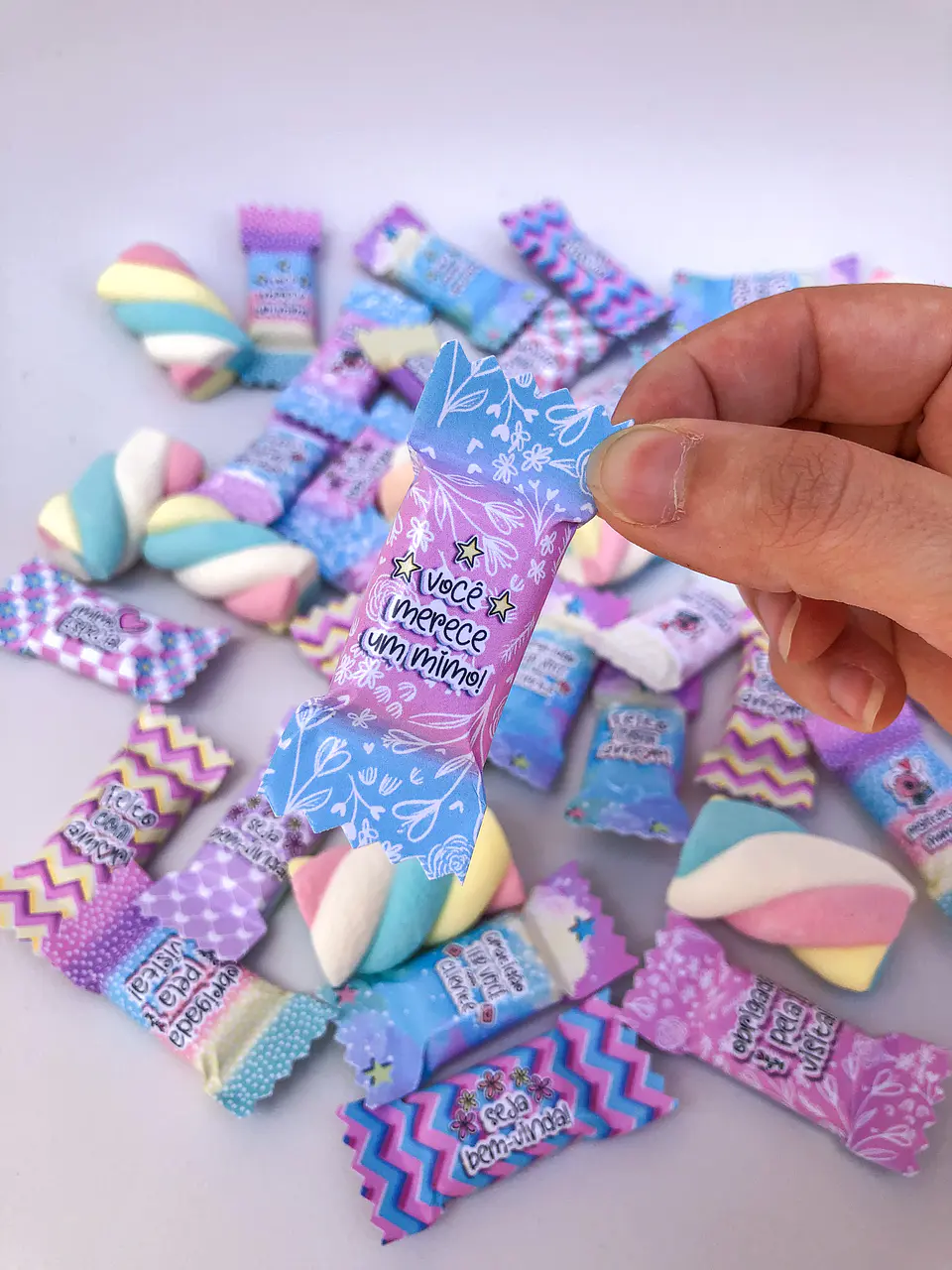 Mimos para clientes Candy Colors Fofos 19