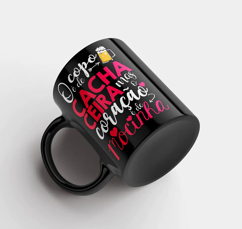 All Black Drink Mug Collection 4