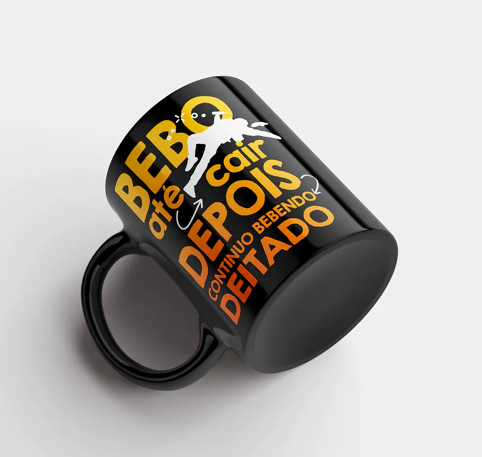 All Black Drink Mug Collection 6